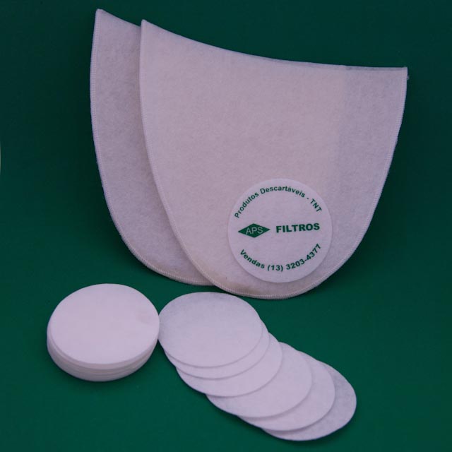 Membrana filtrante circular